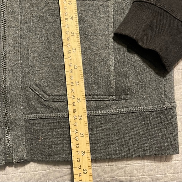 American Rag Men’s Gray and Black Hooded Jacket Size Medium - Picture 2 of 7